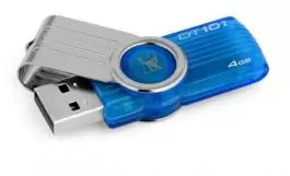 USB Flash memorija 4GB DT101 plavi KINGSTON