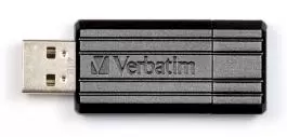 USB Flash memorija PinStripe 2GB STORE N GO crni VERBATIM