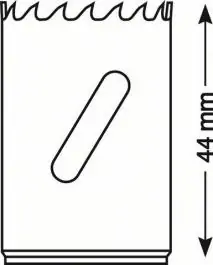 Kružna testera za drvo i metal HSS-BiMetall 51mm BOSCH