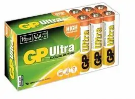 Baterija Ultra Alkalna 24AU-B16 GP (16kom)