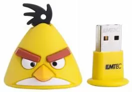 Flash USB memorija Refill 102 4GB oblik Žuta Ptica EMTEC