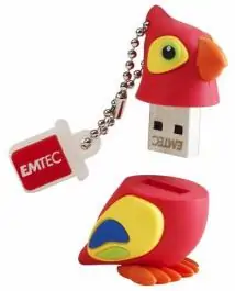 USB Flash memorija Refill M328 8GB oblik papagaj EMTEC