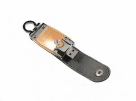 Xwave leather exclusive USB 8GB, gold, blister