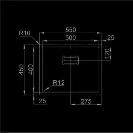 Sudopera RODI-BOX LUX 50 500x400-B-115 RODI