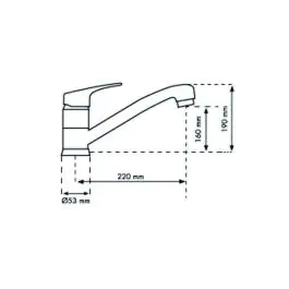 Slavina MIS 66 NP-3C (28 White Milk) Duraquartz TELMA