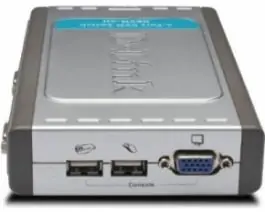 D-LINK DKVM-4U KVM switch 4port USB + 2 seta kablova D-LINK