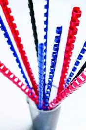 Plastična spirala ovalna 22mm 50kom bela FELLOWES