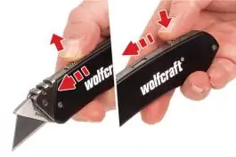 Džepni nož od aluminijuma Wolfcraft