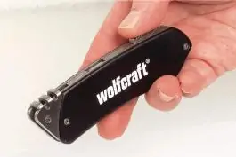 Džepni nož od aluminijuma Wolfcraft