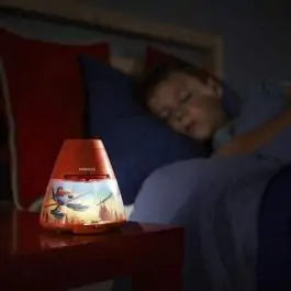 Stona lampa projektor Planes narandžasta PHILIPS
