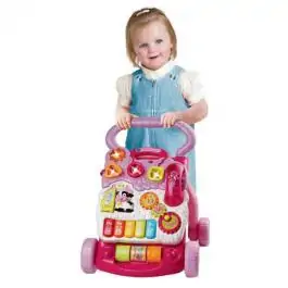 Guralica za bebe sa zvukovima za prohodavanje Pink VTECH
