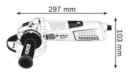 Ugaona brusilica GWS 13-125 CIE Professional Bosch