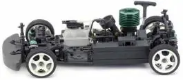 Automobil na daljinsko upravljanje na NITRO pogon Touringcar NP Arn-1 4WD 1:10 RTR ANSMANN